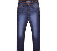 (38L, Dark Blue) Lambretta Mens Stafford Slim Jeans