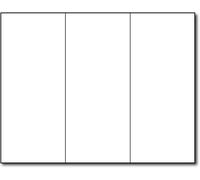 38lb Bond White Trifold Brochures - 200 Brochures - Desktop Publishing Supplies, Inc. Brand