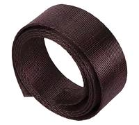 38mm 1.5 Inch Nylon Herringbone Webbing Tape for Bag Straps DIY Multicolor Multiple Sizes(Coffee,10 Yard)