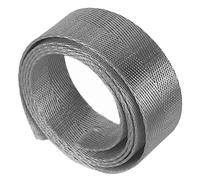 38mm 1.5 Inch Nylon Herringbone Webbing Tape for Bag Straps DIY Multicolor Multiple Sizes(Gray,10 Yard)