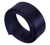 38mm 1.5 Inch Nylon Herringbone Webbing Tape for Bag Straps DIY Multicolor Multiple Sizes(Navy Blue,10 Yard)
