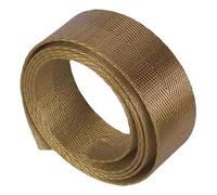 38mm 1.5 Inch Nylon Herringbone Webbing Tape for Bag Straps DIY Multicolor Multiple Sizes(Tan,20 Yard)