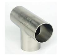 38mm 1.5" O/D 304 Stainless Steel Weld Tee Connector Pipe Fitting