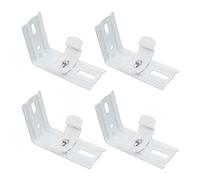 38mm 1.5in Curtain Vertical Blind Bracket Mounting Bracket Vertical Blind L Clip for Shutters Headrails Mounting