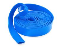 38mm (1½") Bore Blue Layflat Water Discharge Hose Pipe Pump Irrigation 40 Metre (131.2ft)