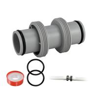 38mm 32mm Swimming Pool Hose Connector for Intex Bestway Coleman Pool Hose Connector Accessories (Right Fitting, 38mm)