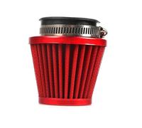 38mm 45mm 50mm 60mm Motorbike Air Filter Cleaner Induction Kit 110cc 125cc 150cc 250cc 450cc Motorcycle ATV Dirt Bike Air Filter(58-60mm-red)