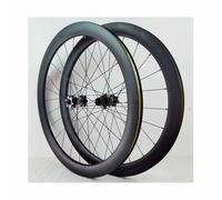 38mm/50mm Carbon Fiber Rims Wheelset 700C Road Bikes Wheels Disc Brake 100/135mm QR, 7 8 9 10 11 12 Speed Cassette Bearing Hub, For 23-40C Clincher Tires(50mm-Clincher)