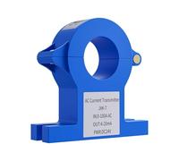 38mm 50mm hole AC/DC current transmitter 0-400A 500A to 4-20mA 0-10V 0-5V RS485 DC24V current sensor(0-3.3V Out12v power,AC 0-1000A_38MM HOLE_DC24V)