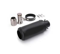38mm-51mm Universal Motorcycle Exhaust Tips Muffler Tail Pipe Baffle Stainless Steel With DB Killer For Scooter Bike