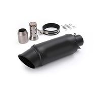 38mm-51mm Universal Motorcycle Exhaust Tips Muffler Tail Pipe Baffle Stainless Steel With DB Killer For Scooter Bike