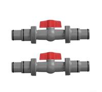 38mm and 32mm Pool Hose Connector for Intex and For Coleman Sand Filter Systems, T-Shaped Adapter with Stainless Steel Clamps for Secure Fit, For PP Plastic(1.5in to 1.5in)