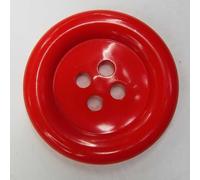 38mm Buttons Extra Large Round Clown Cushion Costume 12 Colour Buy 2 4 Or 8 315D, Bright Red, 8