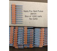 38mm Collated Nails for Spit Pulsa Nail Guns, Pack of 1000