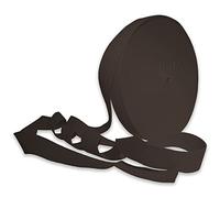 38mm Heavy Duty Cotton Blend Webbing Belt Strap for Bag Straps, Rucksack, Backpacks, Luggage, Cargo Strapping (Dark Brown, 1.5 Inch, 20 Meters)