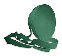 38mm Heavy Duty Webbing Belt Strap Upholstery Webbing Cotton Blend 1.5Inch Webbing for Bag Straps Rucksack Backpacks Luggage Bag Strap Cargo Strapping Belts (Dark Green - 38mm - 20 Meters)