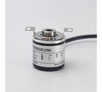 38mm Incremental Rotary Encoder 8mm Half Hollow Shaft Photoelectric Optical Switch 5VDC E40H8 1Pcs(400PR,Drive output)