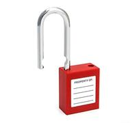 38mm Industrial Padlock Featuring Secure Key Lock Mechanism and Enhanced Durability, Suitable for Various Locking Applications Including Hydraulic and Pneumatic Systems