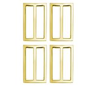 38mm Metal Tri Glide Slide Buckles 4 Colors (Gold)