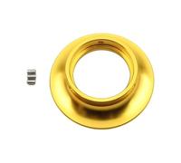 38mm Motorcycle Carburetor Air Filter Cup Velocity Stack Horn Net Parts Fit For PHBH For PHBL Dirt Bike Carburettor Kit(Gold)