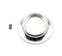 38mm Motorcycle Carburetor Air Filter Cup Velocity Stack Horn Net Parts Fit For PHBH For PHBL Dirt Bike Carburettor Kit(Silver)