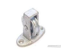 38mm No.264/C Upright Cast Pulley - 38mm BZP Cast Wheel 1 Each GALVANISED FINISH