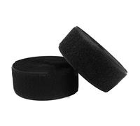 38MM,Non-Adhesive Fastening Strips for Fabric DIY Craft Home Furnishing(Black,38mm/4Yards)