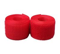 38MM,Non-Adhesive Fastening Strips for Fabric DIY Craft Home Furnishing(Red,38mm/10Yards)