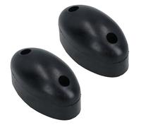 38mm Oval Rubber Buffer Bumper Pad Stop for Truck Trailers Horsebox 2pc
