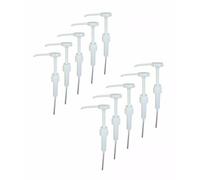 38mm Pelican Pump Dispenser for 5L Containers - Easy Dispensing for Soap, Sanitiser, Cleaning and Hygiene Liquids - Reusable & Durable Pump Head (UK Compatible) (Pack Of 3)