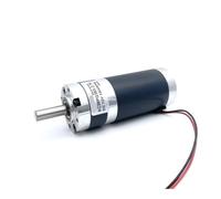38MM Planetary Brushed DC Gear electronic starter 38PG38S 8MM Shaft DC 12V/24V High torque Low Speed Geared electronic starter EKFBQBGW(1 Ratio 19.2-250rpm,24V With Bracket)