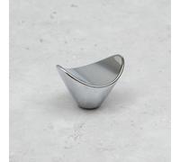 38mm Polished Chrome Oval Concave Cabinet Knob Curved Door Drawer Cupboard Pull
