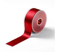 38mm Prym Satin Ribbon Dark Red - per metre