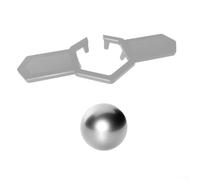 38mm Quick Chill for Hot Brewed Coffee 38mm Quick Chill for Hot(Gray +38mm silver)