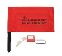 38mm Shackle Safety Padlock Lockout Tagout Lock with PVC Bag for Industrial Electrical Equipment