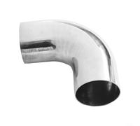 38mm Stainless Steel Exhaust Pipe Elbow 90 Deg Thin(51-2) | 32mm OD, 90-degree angle, 1mm thin wall, 304 stainless steel, for durable exhaust repair part