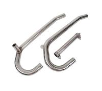 38mm Stainless Steel Front Exhaust Header Set Compatible with BMW For R75 R80 R90 R100 Cafe For Racer Muffler Manifold Motorcycle Muffler