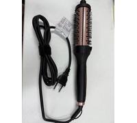 38mm Thermal Brush BRSTOPE PRO, Ionic Blowout Brush, 9 Temps Settings, Heated Hot Round Brush for Hair Straightening and Curling 2 in 1, Pink