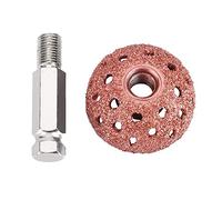 38mm Tire Repair Grinding Head Coarse Grit Buffing Wheel with Linking Rod, Tire Buffing Wheel,Tire Patch Kit Tire Buffer Tool, Fit for Most Vehicle Tires.