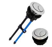 38mm Toilet Tank Push Button Toilet Button Dual Push Flushing,Adjustable Toilet Water Tank Button for Glacier Bay for Aquasource for TOTO for American Standard for Kohler for Twfords for Geberit