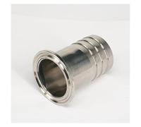 38mm Tube Barbed- Tri Clamp 1.5" Ferrule O/D 50.5mm 304 Stainless Steel Ferrule Clamp Pipe Connector Fitting