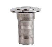 38mm Water Injection Port Marine Grade 316 Stainless Steel Boat Refueling Port with Keyless Design and Fixed Chain for Boats Trucks Caravans Trailers (DIESEL)