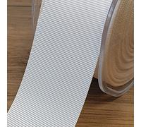38mm Wide Grosgrain Ribbon 1 Metre Cut to Order (Cream)