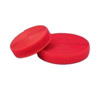 38mm Width Red Sew On Hook and Loop Tape Non-Adhesive Back Nylon Sewing Fastener Strips Interlocking Fabric Tape for Clothing Shoes Backpacks DIY Project