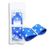 38mm x 2 Metres Polka Dot Grosgrain Ribbon - Royal Blue