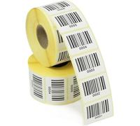 38mm x 25mm, Stock Management Printed Barcode Labels, Rolls of 1,000. Code 128 Style Barcode. 1,000 Per Roll. (Printed 29001-30000)