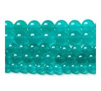 38PCS 10mm Natural Stone Beads Blue Amazonite Jade Stone Round Loose Beads for Jewelry Making DIY Bracelet Necklace 15 Inch