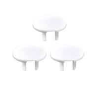 38pcs Electric Cover Plug Safety Cover Set, Proof Abs White