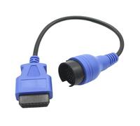 38Pin Cable to 16Pin Engine Tester for Vehicle | 38Pin to 16Pin Diagnostic Cable, PVC Cord, Engine Problem Tester Tool, Installation for Vehicle Use