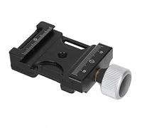 38Q Aluminium Alloy Quick Release Plate Clamp, QR Plate Clamp Accessory, Anti - Slip Design with 1/4in Screw Hole, Compatible with Arca Standard Tripod Heads, Durable CNC Integrate